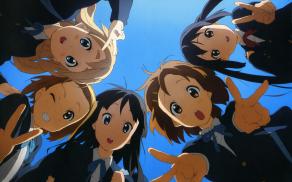 5girls anime blue_sky pov school_uniform // 1920x1200 // 1.1MB