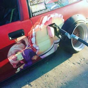 1girl anime car // 539x539 // 40.9KB