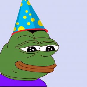 Pepe birthday celebration hat // 909x911 // 49.8KB